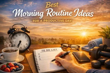 Best morning routine ideas for a productive day