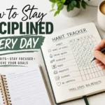 How to Stay Disciplined Every Day